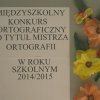 Konkurs ortograficzny